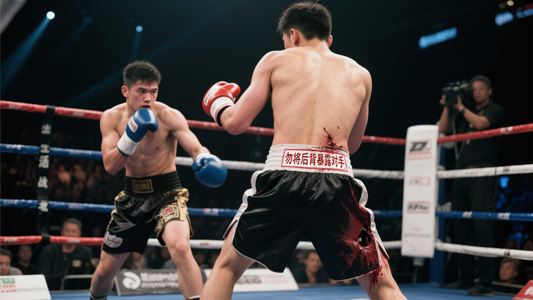 拳台策略提醒:切勿将后背留给对手 拳台策略提醒:切勿将后背留给对手